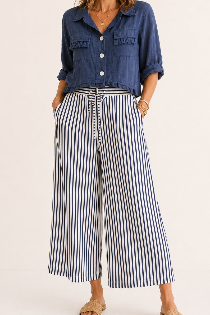 Marine Striped Pant
